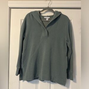 Athleta Coaster Luxe Waffle Hoodie